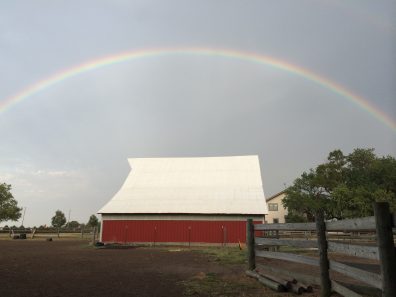 Royce Meili Rainbow Over The Barn