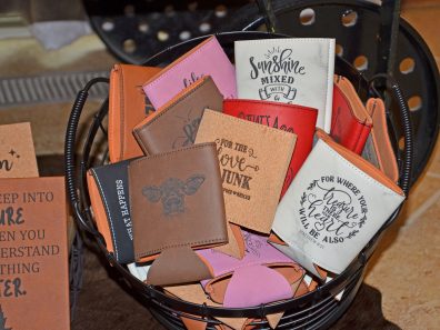 Twin Valley Etching Tree Designs Engraved Koozies