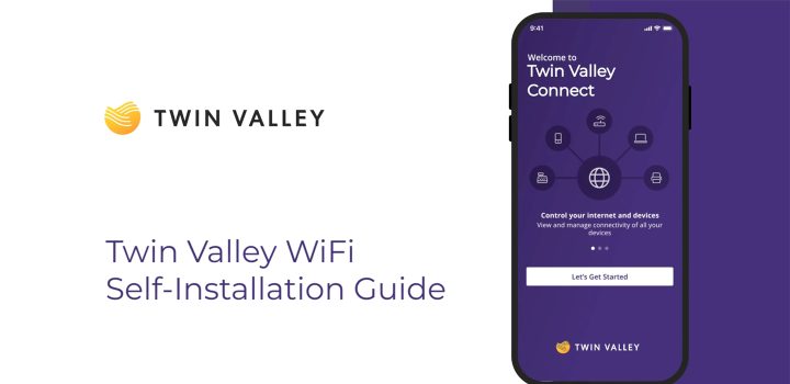 Self-Installation Twin Valley Internet
